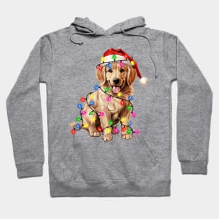 Christmas Golden Retriever Hoodie